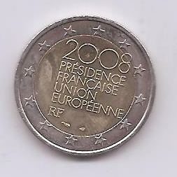 FRANCIA DEL AÑO 2008 DE 2 EUROS CONMEMORATIVAS